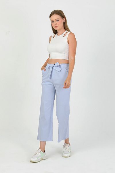 TANISA Zanosa High Waist Gabardine Casual Trousers Tns-4449