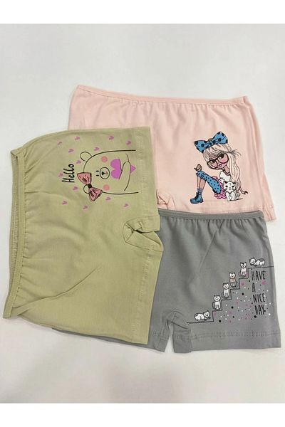 Yağmur Giyim Set boxer pentru fete AYS 3 piese 1001-1