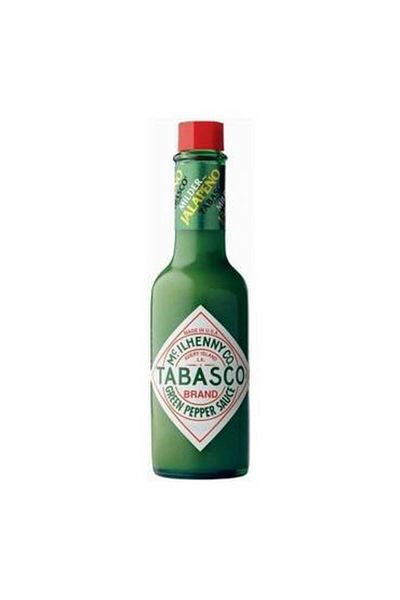 YABANEEZ GREEN PEPPER SAUCE "TABASCO" (Cartoon of 12 Pieces) - Medium Size (60ml))