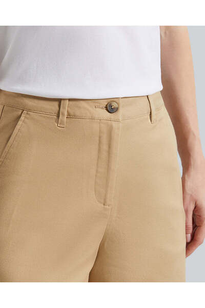 Gant WIDE LEG CROPPED COTTON PANTS