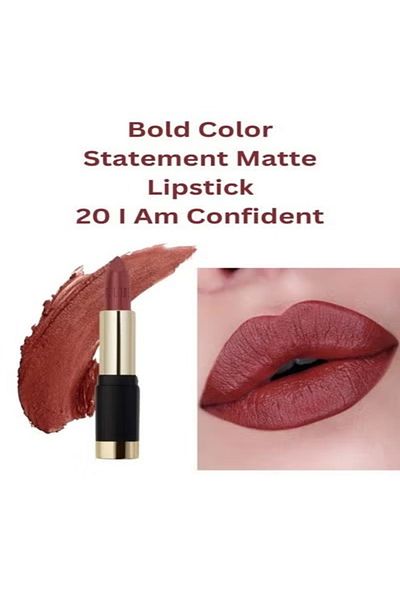 MILANI Bold Color Matte Lipstick 20 I Am Confident – Vegan, Long-Lasting, Cruelty-Free 0.13oz/3.6g