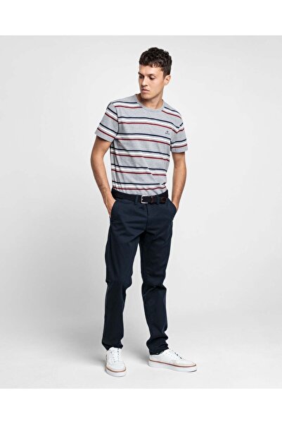 Gant بنطال تشينو بقصة ضيقة من التويل