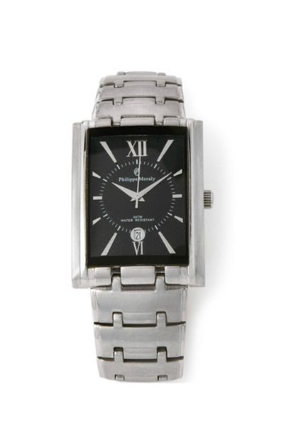 Philippe Moraly Men Metal Analog Wrist Watch M1133WB - 31mm