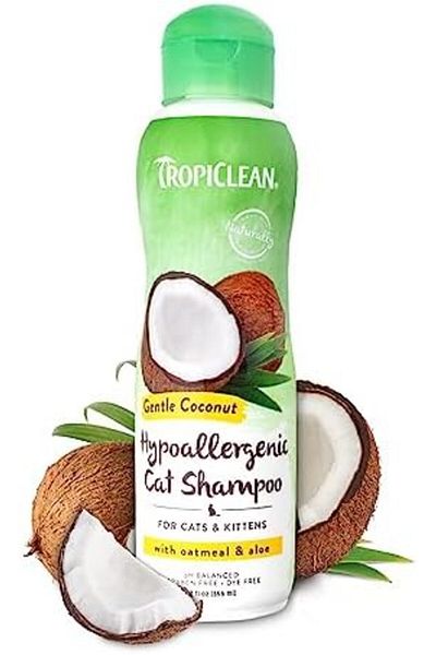 Tropiclean Gentle Kitten & Cat Shampoo, 12oz