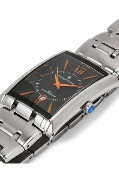 Philippe Moraly Men Metal Analog Wrist Watch M1133WBR - 31mm
