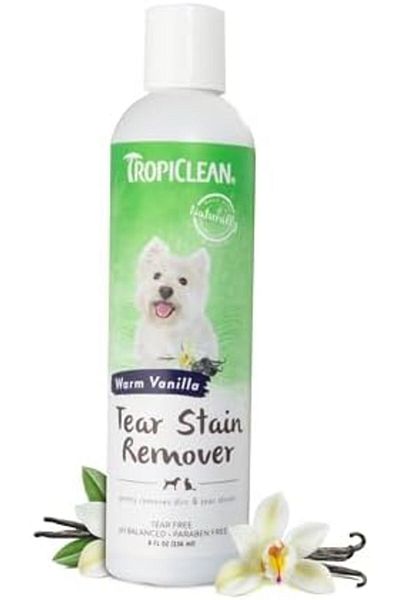 Tropiclean Dog Tear Stain Remover - Fragrance Free, 236ml