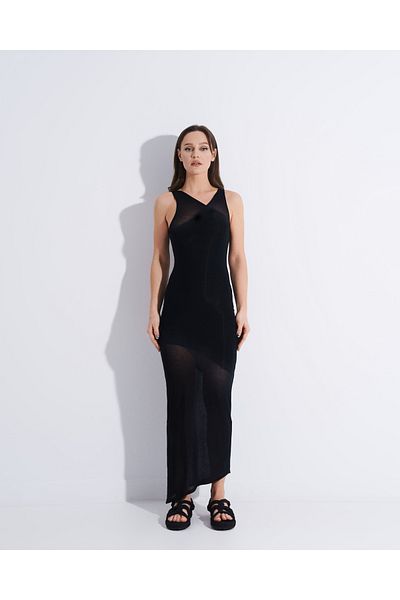 tessitura Double Asymmetric Dress