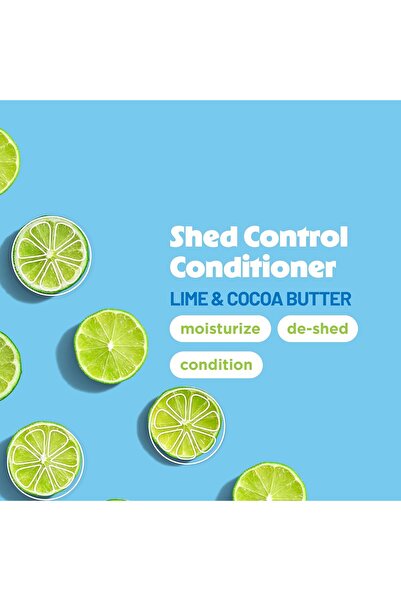 Tropiclean Lime & Cocoa Butter Deshedding Dog Conditioner for Shedding Control