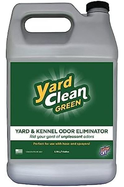 Tropiclean Urine OFF Yard Clean Green Yard and Kennel Odor Eliminator | Cat & Dog Odor Eliminator | Earth-Frien