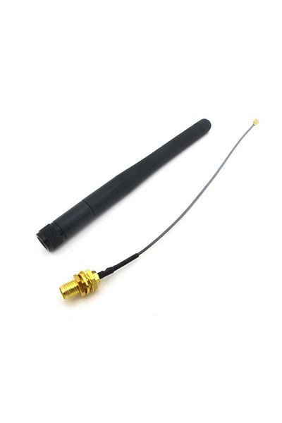 OEM 2.4 Ghz 5 dBi Antenna + IPX Cable - RP-SMA