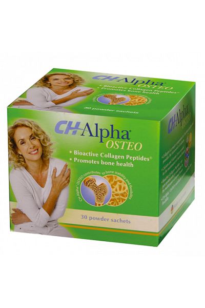 Gelita Health CH Alpha OSTEO Peptide Bioactive de Colagen, 30 plicuri, Gelita Health