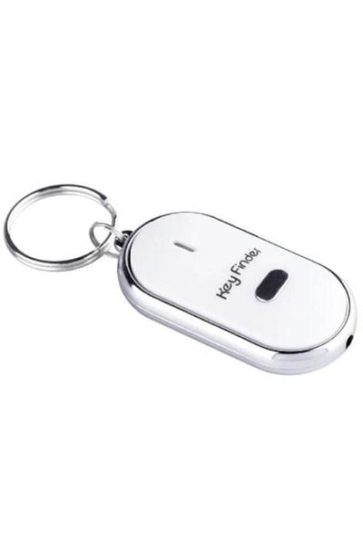 OEM Breloc anti-pierdere cu fluier, funcție de localizare și găsire, alb