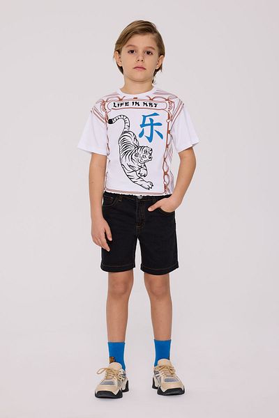 Nebbati Boy Denim Shorts