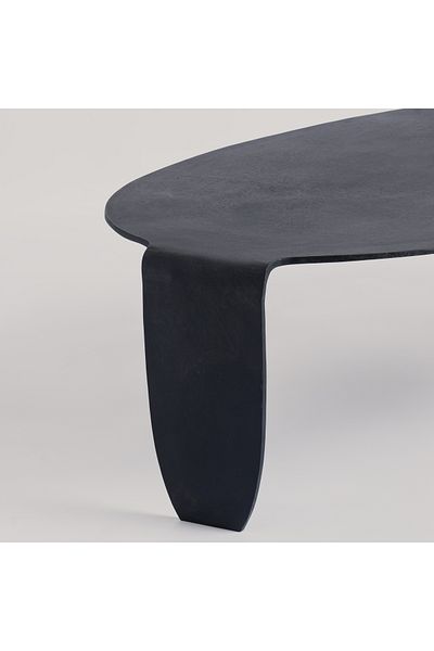 homez Metal Coffee Table, Black 125*66*35 Cm