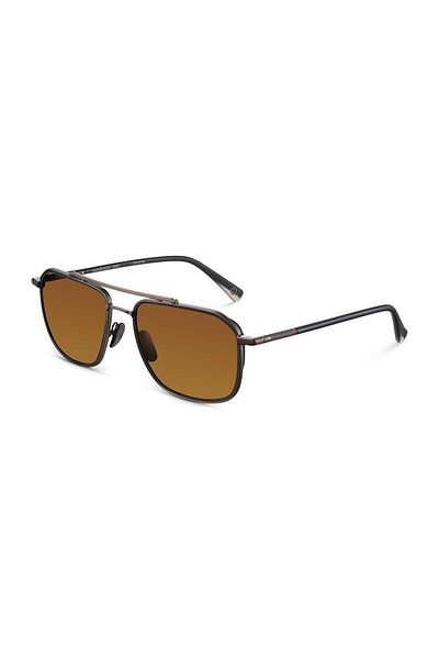 Etnia Barcelona 7 Munger 57S Bkbr Polarized Men's Sunglasses