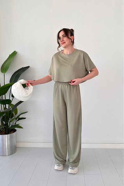 MaziButik Cape Double Suit Khaki