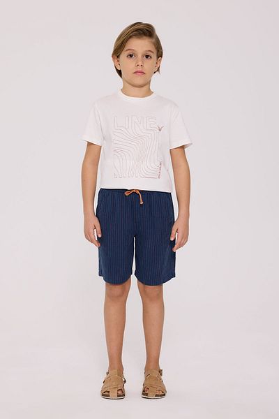 Nebbati Boy Striped Shorts