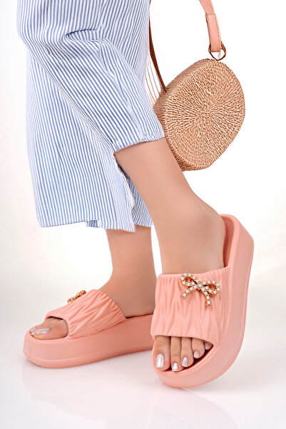 RoseVeno Women's High Scale Luxury Daily Pool Beach Sea Slippers