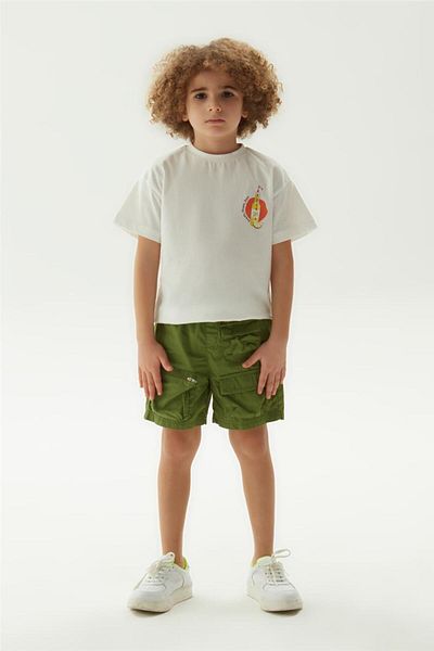 Nebbati Boy Green Shorts