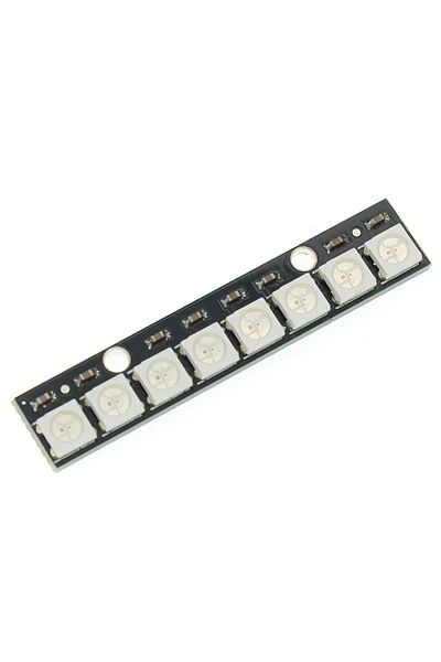 OEM Placa dezvoltare cu 8 canale, WS281, cu LED RGB integrate