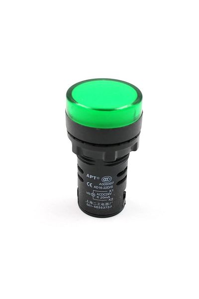 OEM Signal lamp AD16-22DS 22mm 24 V, Green