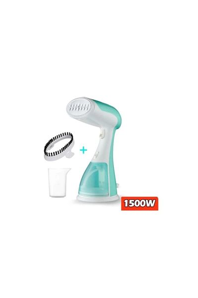 Denx مكواة بخار ملابس - فرشاة بخار كهربائية بقوة 1500 واط مع خزان مياه سعة 300 مل