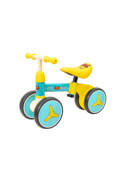 Z-Tools Children's tricycle without pedals, green metal frame / ZTS8447