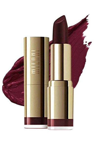 MILANI Color Statement Matte Lipstick 24 Black Cherry – Cruelty-Free, Bold, Nourishing 5g