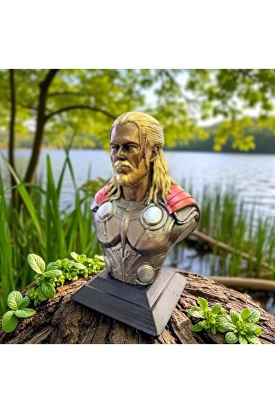 Kuzey Tacı Thor Büst Marvel Figür Ev Ofis Dekorasyon Vip