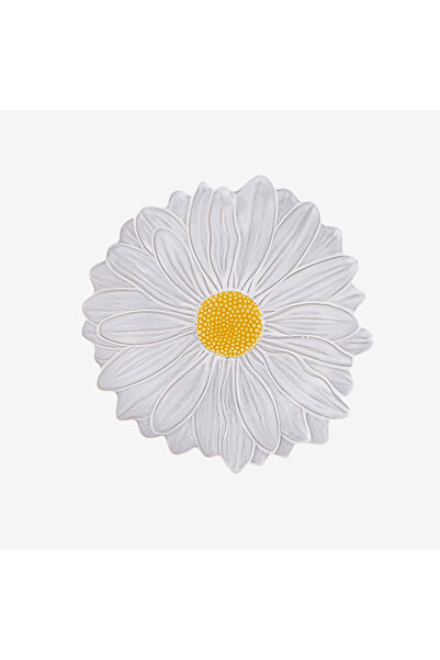 Bordallo Pinheiro Maria Flor White Ceramic Breakfast Plate 23 cm