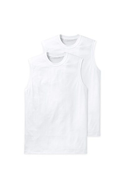 Schiesser Herren Unterhemden, 2er Pack - "Essentials", Muscleshirt, Rundhals,...