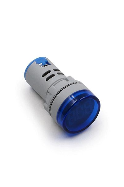 OEM Mini Voltmetru digital rotund, 22mm, 20-500VAC
