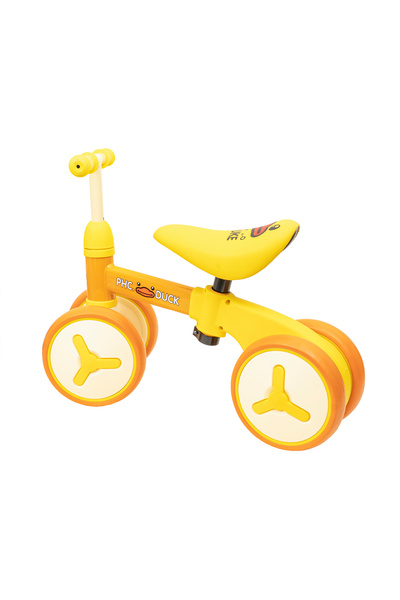Z-Tools Children's tricycle without pedals, yellow metal frame / ZTS8395