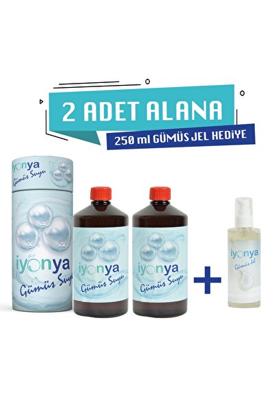 İYONYA 2Lt Gümüş Suyu 250ml Gümüş jel Hediye