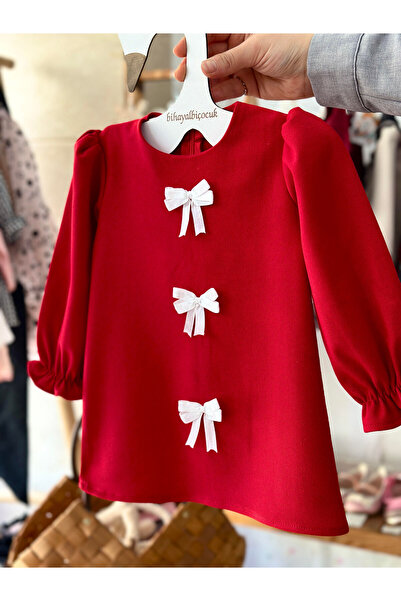 BİHAYALBİÇOCUK Anna - Kırmızı Elbise