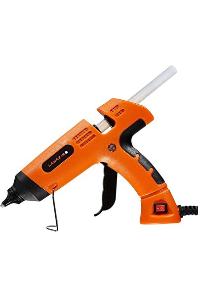 Lawazim موزع غراء ٦٠ واط مع فوهة نحاسية ومفتاح LED - أداة صهر ساخن للأعمال اليدوية والإصلاحات