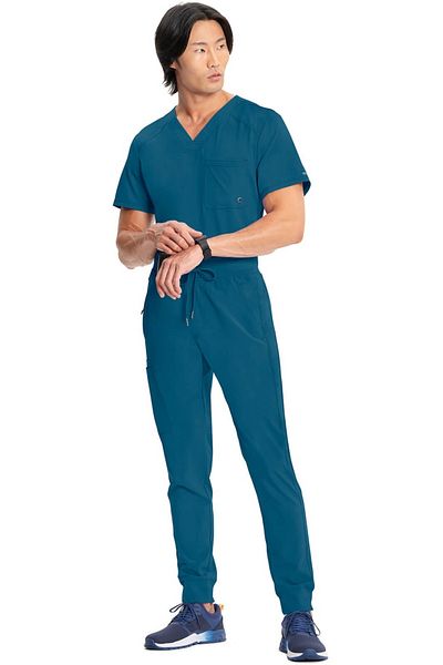 Cherokee UNIFORMS Pantaloni Medicali Antimicrobieni Jogger Cherokee PROTX2® - Infinity | Blue Marime Uniforma: XS