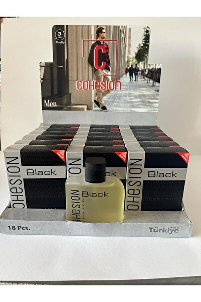 DFA DEKORATİF COHESİON BLACK 100 ML ERKEK PARFÜMÜ /ELMAS SEVİYE MAĞAZA GÜVENCESİ