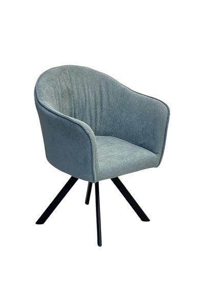 rexa Modern Minimalist Fabric Accent Chair – Comfy Seating for Living Room & Bedroom 50 x45 x 40cm