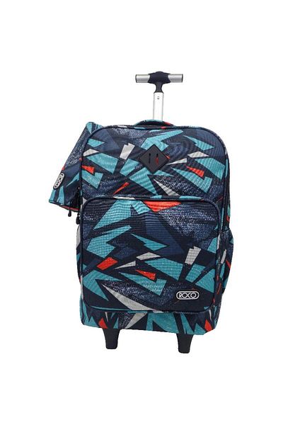 Roco Geometry Abstract Trolley Bag with Accessory