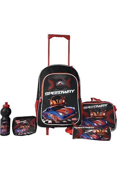 Roco Speed Way 5-in-1 Value Set Trolley Bag with Accessory – 17 Inch