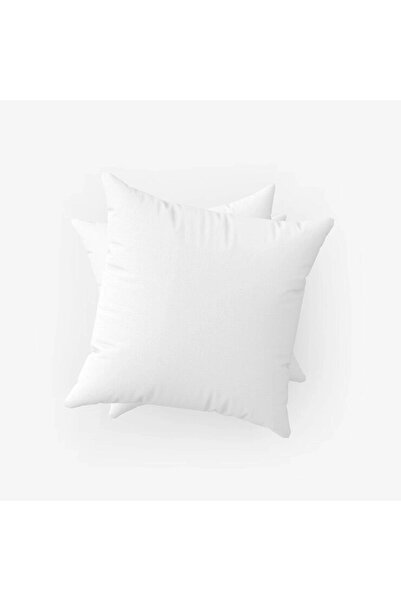 Kotonia Home Set de 2 perne Kotonia Home - 40x40 cm, cu umplutură din puf siliconizat, albe