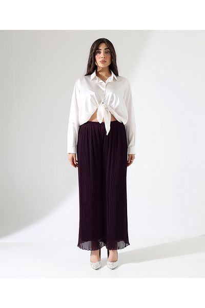 Fi'l Arz Fashion Pleated Pants