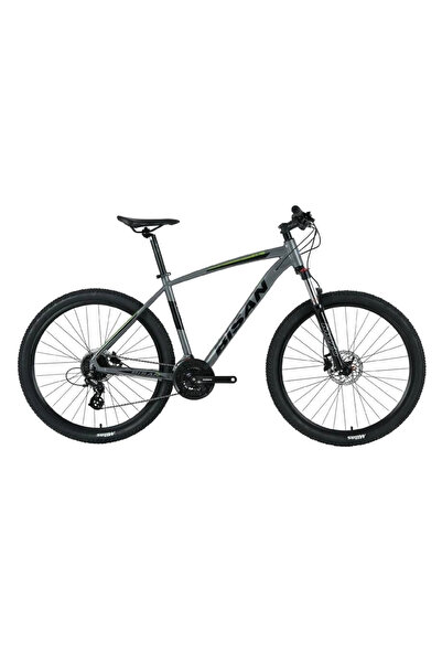 Bisan MTX 7300 ERKEK DAĞ BİSİKLETİ 39.5 CM HD 26 JANT 24 VİTES METALİK GRİ YEŞİL