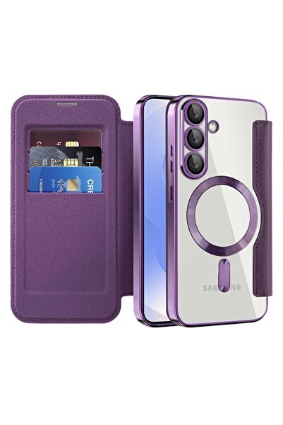 SKYDDAR INNOVATION Husă pentru Samsung Galaxy S25 Plus, SmartMag Book, Magsaf...