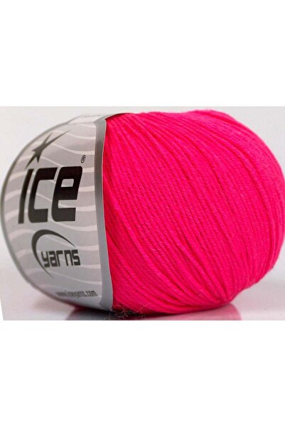 Ice yarns 8x50 جرام. خيوط صيفية للأطفال من الأكريليك والقطن باللون الوردي الن...
