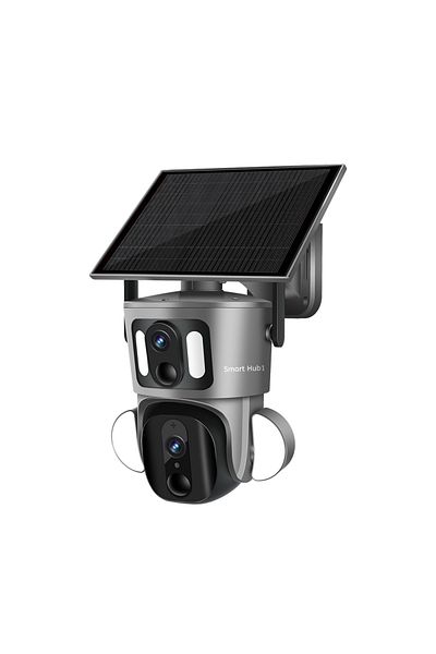 SmartHub 1 4K Solar Powered Security Camera with 4G Data SIM