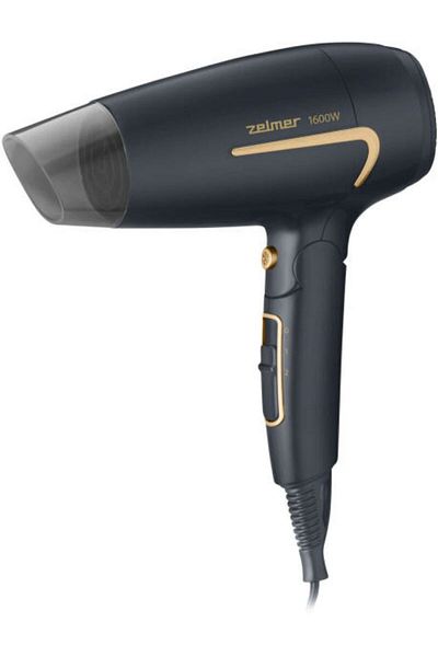 Zelmer Uscator de par ZHD8321, 1600 W, 2 setari de viteza/temperatura, maner pliabil