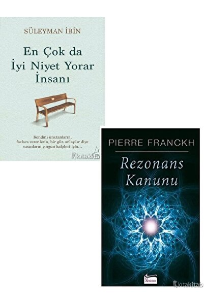 Destek Yayınları En Çok da İyi Niyet Yorar İnsanı  Rezonans Kanunu  Süleyman ...