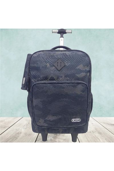 Roco Camouflage Trolley Bag with Accessory